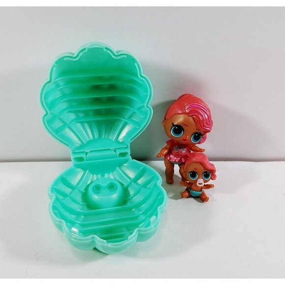 LOL Surprise Dolls Exclusive Pearl Surprise Dolls Treasure & Lil Sis & Shell - Picture 1 of 5
